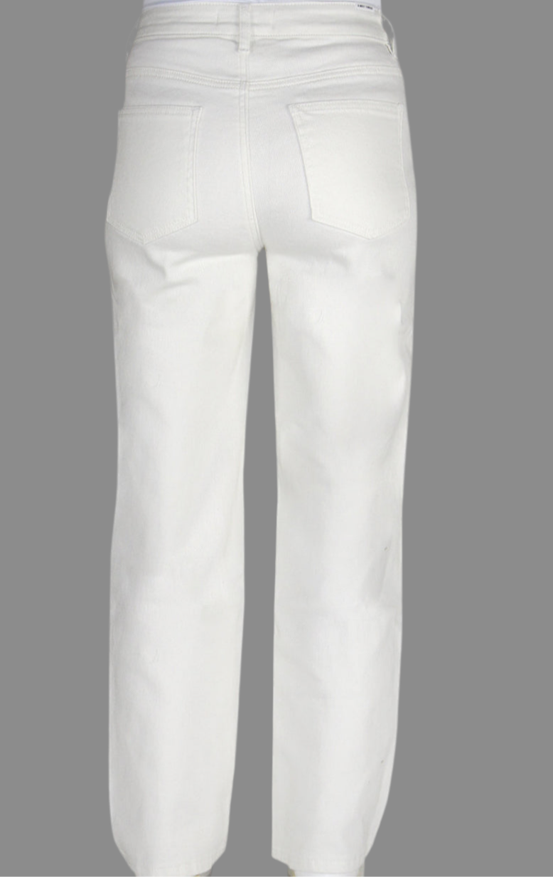 Pantalón de Mezclilla de Tiro Alto