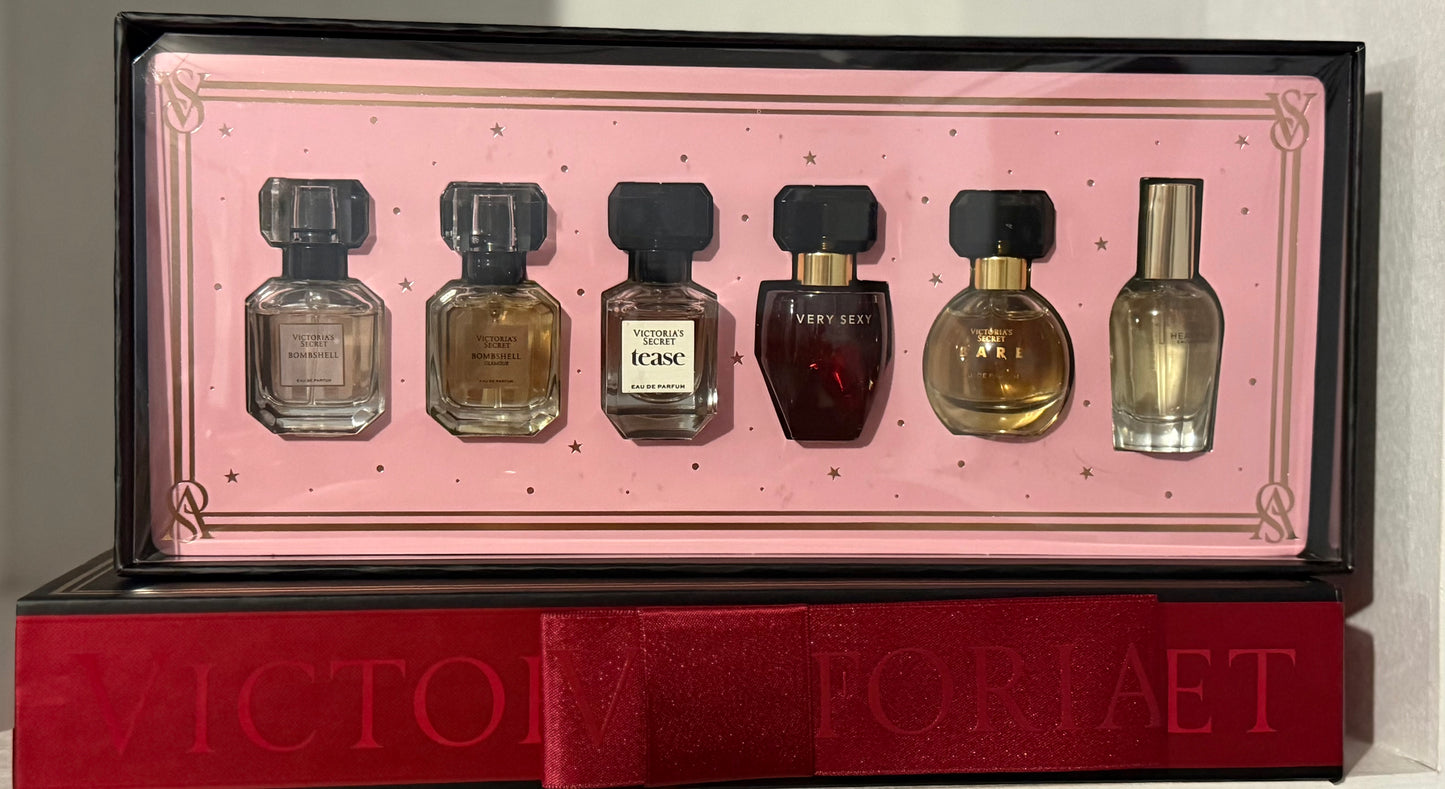 Set de 6 Mini Perfumes)Victoria’s Secret)